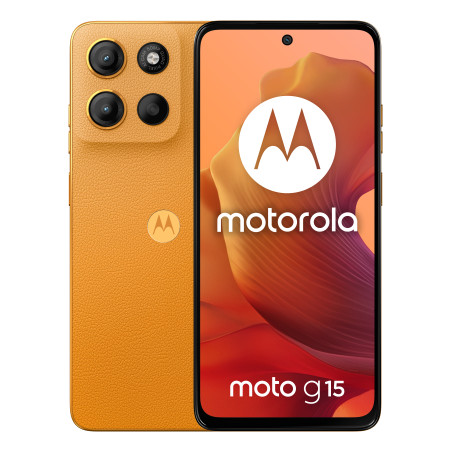 Motorola PB6E0002SE moto g15, 17,1 cm (6.72"), 8 GB, 128 GB, 50 MP, Android 15, Naranja