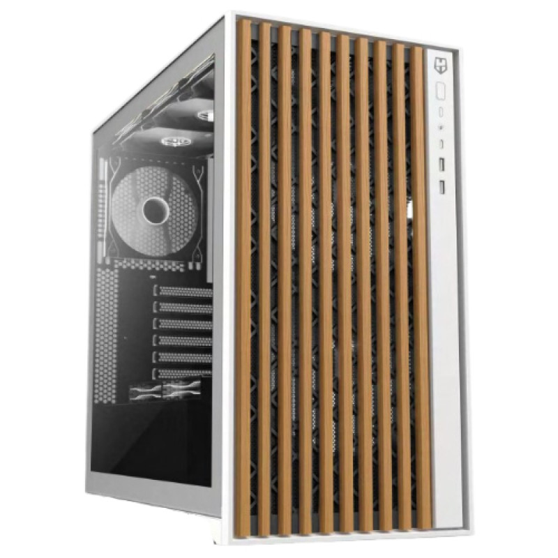 NOX NXHUMMERELEMENT Hummer NXHUMMERELEMENT, Torre, PC, Blanco, Madera, ATX, ITX, Micro-ITX, Acrilonitrilo butadieno estireno