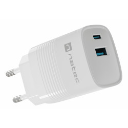 NATEC NUC-2140 NUC-2140, Interior, Corriente alterna, 12 V, Blanco