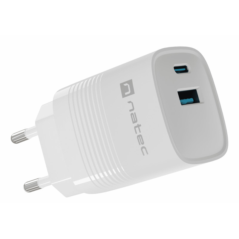 NATEC NUC-2140 NUC-2140, Interior, Corriente alterna, 12 V, Blanco