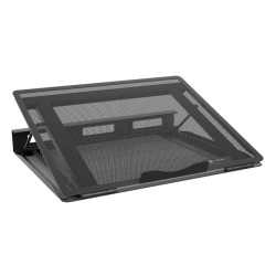 NATEC NPL-2271 NPL-2271, Soporte para ordenador portátil, Negro, Metal, 30,7 cm (12.1"), 43,9 cm (17.3"), 330 mm