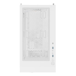 GENESIS NPC-2173 Diaxid 605 ARGB, Midi Tower, PC, Blanco, ATX, micro ATX, Mini-ATX, ABS, Acero, Vidrio templado, Juego 2