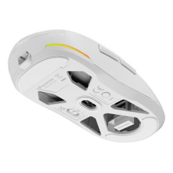 GENESIS NMG-2194 NMG-2194, Ambidextro, Óptico, Bluetooth + USB Type-C, 26000 DPI, Blanco 2
