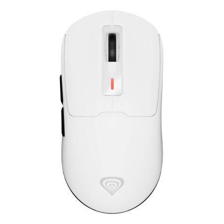 GENESIS NMG-2192 Zircon 660, mano derecha, Óptico, RF Wireless + Bluetooth + USB Type-A, 12000 DPI, Blanco