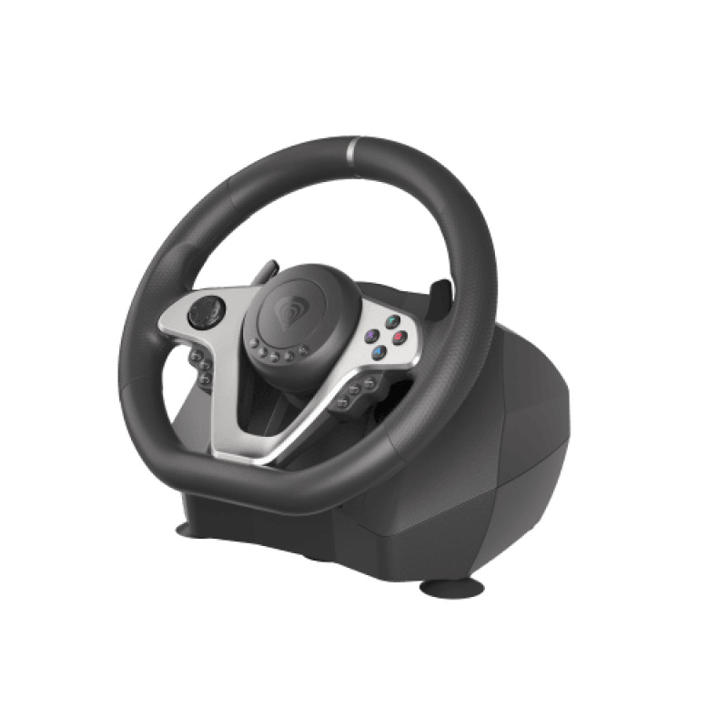 GENESIS NGK-1567 Seaborg 400, Volante + Pedales, Nintendo Switch, PC, PlayStation 4, Playstation 3, Xbox 360, Xbox One, Xbox