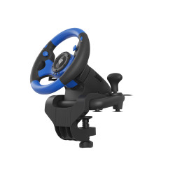 GENESIS NGK-1566 Seaborg 350, Volante + Pedales, Nintendo Switch, PC, PlayStation 4, Playstation 3, Xbox 360, Xbox One, Xbox 2
