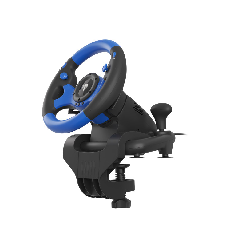 GENESIS NGK-1566 Seaborg 350, Volante + Pedales, Nintendo Switch, PC, PlayStation 4, Playstation 3, Xbox 360, Xbox One, Xbox