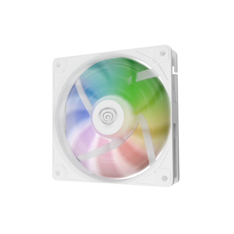 GENESIS NGF-2264 Oxal 120 ARGB, Ventilador, 12 cm, Blanco
