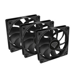 GENESIS NGF-2043 Oxal 120, Ventilador, 12 cm, 1300 RPM, Negro
