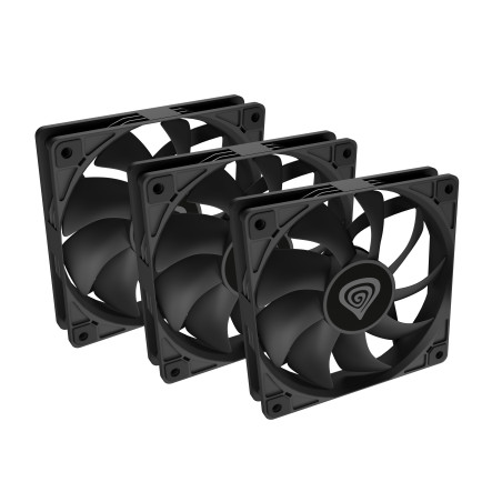 GENESIS NGF-2043 Oxal 120, Ventilador, 12 cm, 1300 RPM, Negro