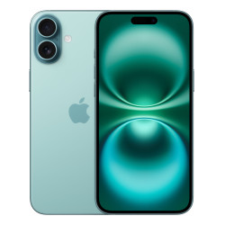 Apple MXY53QL/A iPhone 16 Plus , 17 cm (6.7"), 2796 x 1290 Pixeles, 256 GB, 48 MP, iOS 18, Verde azulado