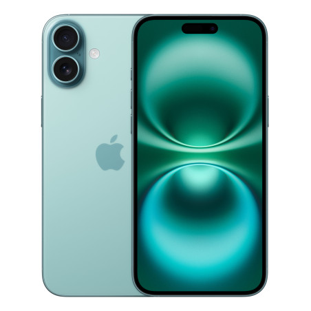 Apple MXY53QL/A iPhone 16 Plus , 17 cm (6.7"), 2796 x 1290 Pixeles, 256 GB, 48 MP, iOS 18, Verde azulado
