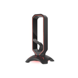 GENESIS NBU-1602 Vanad 500, Soporte para auriculares, Negro