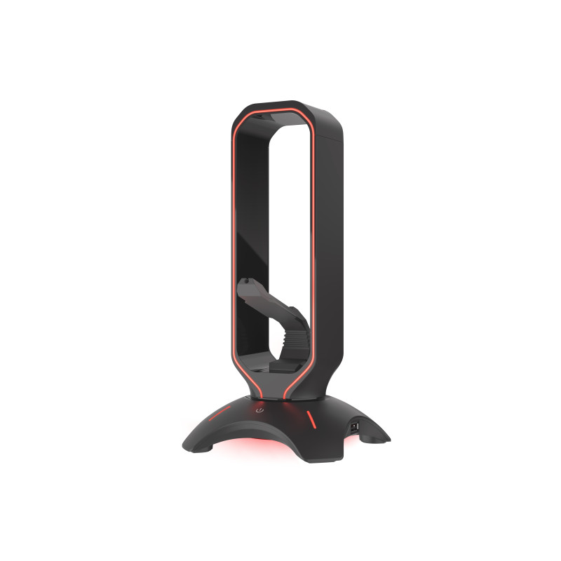 GENESIS NBU-1602 Vanad 500, Soporte para auriculares, Negro