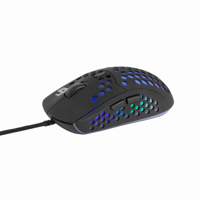 Gembird MUSG-RAGNAR-RX400 MUSG-RAGNAR-RX400, Ambidextro, USB tipo A, 10000 DPI, Negro