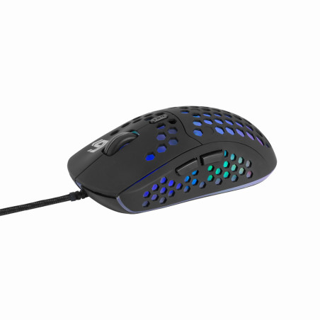 Gembird MUSG-RAGNAR-RX400 MUSG-RAGNAR-RX400, Ambidextro, USB tipo A, 10000 DPI, Negro