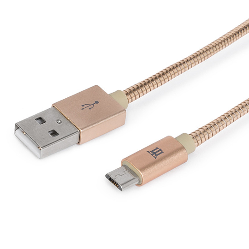 Maillon Technologique MTPMUMG241 Premium MTPMUMG241, 1 m, USB A, Micro-USB B, USB 2.0, Oro