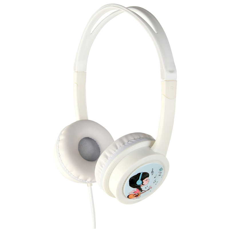 Gembird MHP-JR-W MHP-JR-W, Alámbrico, Música, 520 g, Auriculares, Blanco