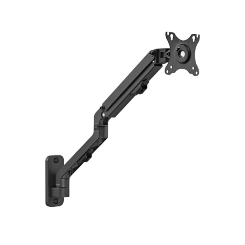Gembird MA-WA1-02 MA-WA1-02, 7 kg, 43,2 cm (17"), 68,6 cm (27"), 100 x 100 mm, Ajustes de altura, Negro