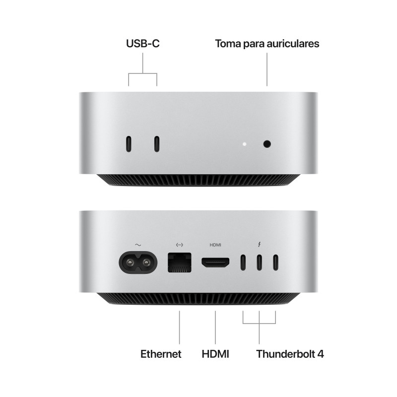 Apple MU9E3YP/A Mac mini , Apple M, M4, 16 GB, 512 GB, SSD, macOS Sequoia