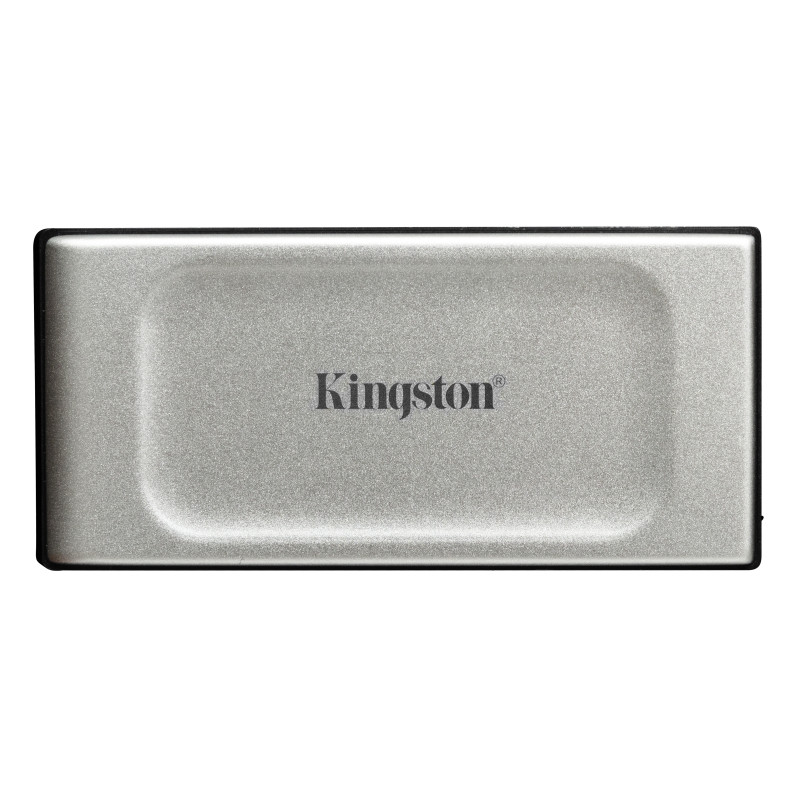 Kingston Technology SXS2000/2000G 2000G SSD portátil XS2000, 2 TB, USB Tipo C, 3.2 Gen 2 (3.1 Gen 2), 2000 MB/s, Negro, Plata