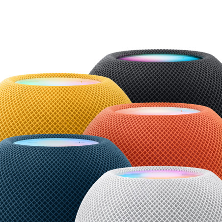 Apple MY5H2Y/A HomePod mini, Apple Siri, Alrededor, Blanco, Rango completo, Tocar, Inalámbrico