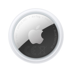 Apple MFEA4ZY/A AirTag, Elemento, Buscador, Plata, Blanco, Resistente al polvo, Sustancia hidrófoba, IP67, CR2032