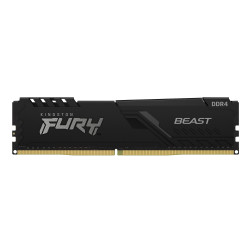 Kingston Technology KF436C18BB/16 FURY Beast 16GB 3600MT/s DDR4 CL18 DIMM Black, 16 GB, 1 x 16 GB, DDR4, 288-pin DIMM
