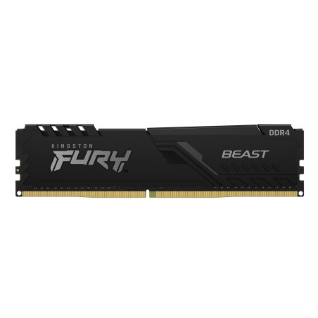 Kingston Technology KF436C18BB/16 FURY Beast 16GB 3600MT/s DDR4 CL18 DIMM Black, 16 GB, 1 x 16 GB, DDR4, 288-pin DIMM
