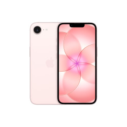 Apple MHRX4QL/A iPhone 17e 256GB Rosa palo, 15,5 cm (6.1"), 2532 x 1170 Pixeles, 256 GB, 48 MP, iOS 26, Rosa claro