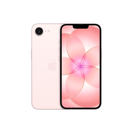 Apple MHU34QL/A iPhone 17e 512GB Rosa palo, 15,5 cm (6.1"), 2532 x 1170 Pixeles, 512 GB, 48 MP, iOS 26, Rosa claro