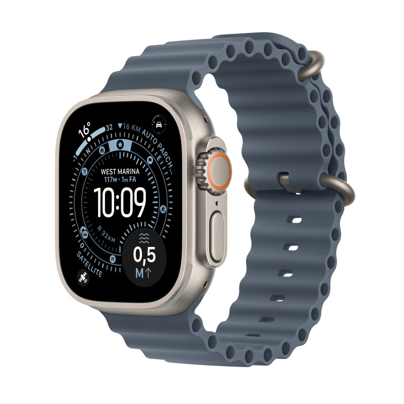 Apple MEWH4QL/A Watch Ultra 3 , OLED, Pantalla táctil, 64 GB, Wifi, GPS (satélite), 61,6 g