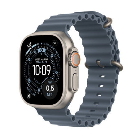 Apple MEWH4QL/A Watch Ultra 3 , OLED, Pantalla táctil, 64 GB, Wifi, GPS (satélite), 61,6 g