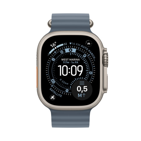 Apple MEWH4QL/A Watch Ultra 3 , OLED, Pantalla táctil, 64 GB, Wifi, GPS (satélite), 61,6 g