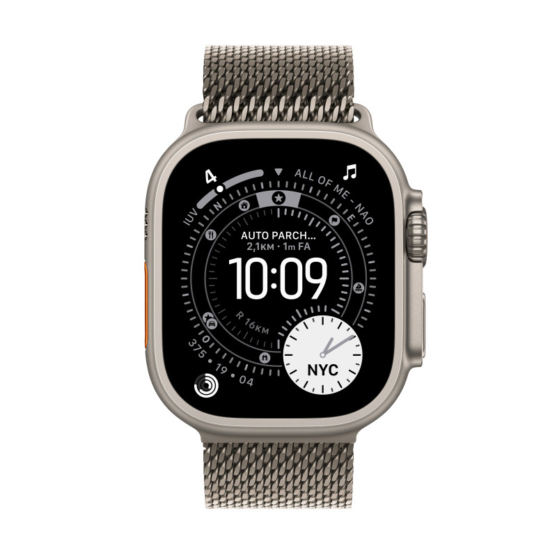 Apple MEWY4QL/A Watch Ultra 3 , OLED, Pantalla táctil, 64 GB, Wifi, GPS (satélite), 61,6 g