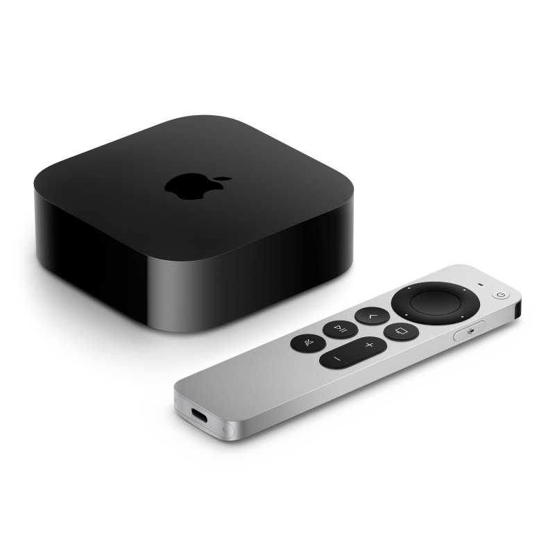 Apple MN893HY/A TV 4K, Apple, A15, 128 GB, AVC, H.264, HEVC, M4V, MP4, MPEG4, AAC, AC3, AIFF, EAC3, FLAC, HE-AAC, MP3, MP3 VBR,