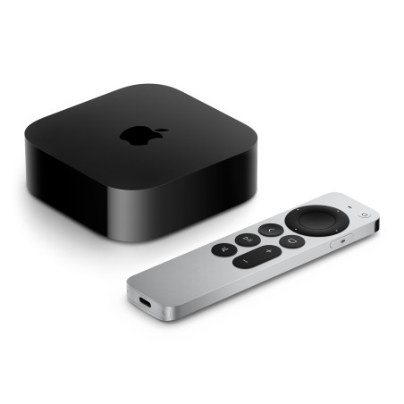Apple MN893HY/A TV 4K, Apple, A15, 128 GB, AVC, H.264, HEVC, M4V, MP4, MPEG4, AAC, AC3, AIFF, EAC3, FLAC, HE-AAC, MP3, MP3 VBR,