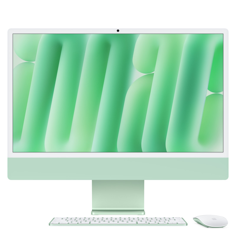 Apple MWUY3Y/A iMac , 59,7 cm (23.5"), 4.5K Ultra HD, Apple M, 16 GB, 256 GB, macOS Sequoia