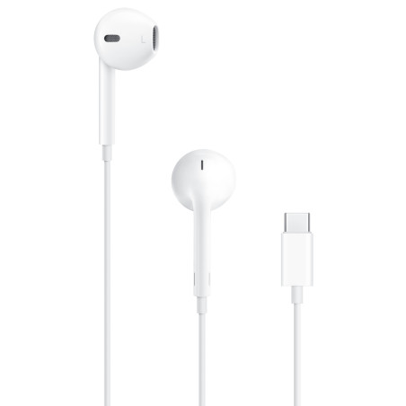 Apple MYQY3ZM/A EarPods (USB-C), Alámbrico, Llamadas/Música, Auriculares, Blanco