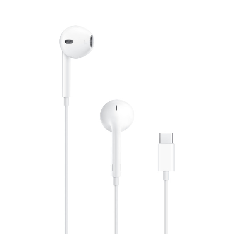 Apple MTJY3ZM/A EarPods (USB‑C), Alámbrico, Llamadas/Música, Auriculares, Blanco