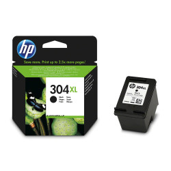 HP N9K08AE Cartucho de tinta Original 304XL negro, Alto, Negro, Tinta a base de pigmentos, 5,5 ml, 1 pieza(s), 300 páginas