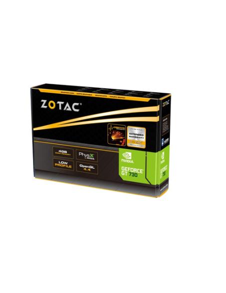 Zotac ZT-71115-20L tarjeta gráfica NVIDIA GeForce GT 730 4 GB GDDR3