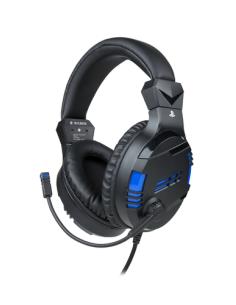 Bigben Interactive PS4OFHEADSETV3 auricular y casco Auriculares Alámbrico Diadema Juego Negro, Azul