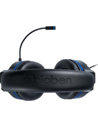 Bigben Interactive PS4OFHEADSETV3 auricular y casco Auriculares Alámbrico Diadema Juego Negro, Azul