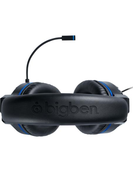 Bigben Interactive PS4OFHEADSETV3 auricular y casco Auriculares Alámbrico Diadema Juego Negro, Azul
