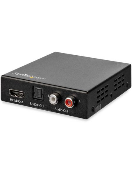 StarTech.com Extractor de Audio HDMI con Soporte para 4K de 60Hz