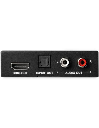 StarTech.com Extractor de Audio HDMI con Soporte para 4K de 60Hz