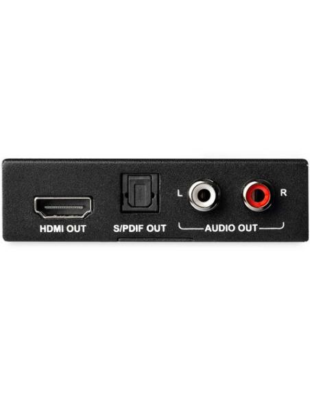 StarTech.com Extractor de Audio HDMI con Soporte para 4K de 60Hz
