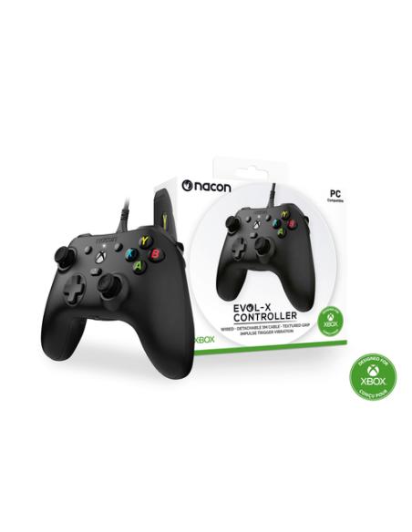 NACON XBXEVOL-X mando y volante Negro USB Gamepad Xbox