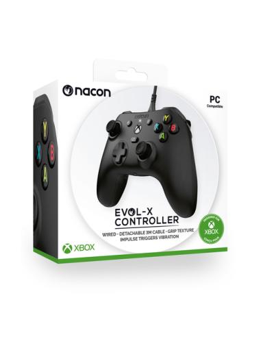 NACON XBXEVOL-X mando y volante Negro USB Gamepad Xbox